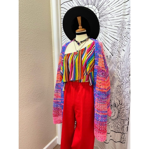 🌈 Gorgeous 70s Vintage pants - Picture 10 of 11